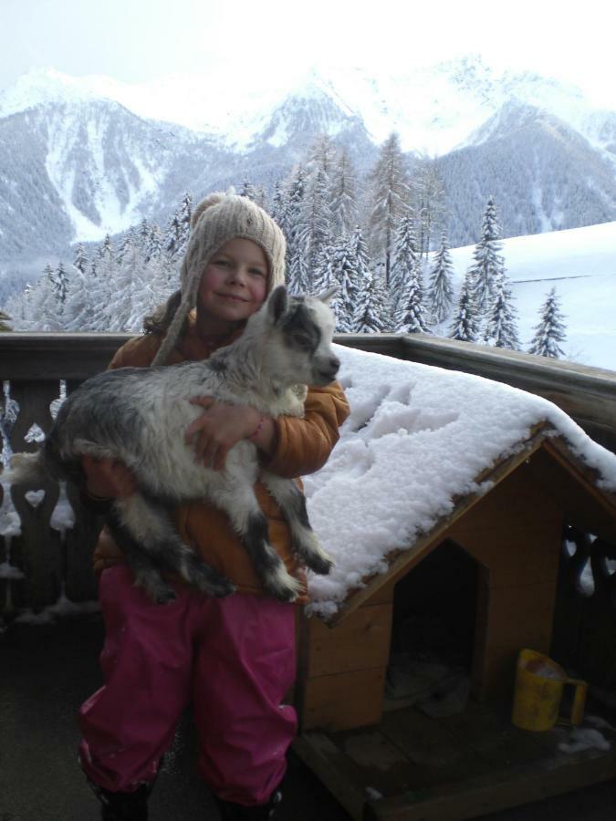 Chalet Niederhaushof Ulten Eksteriør bilde