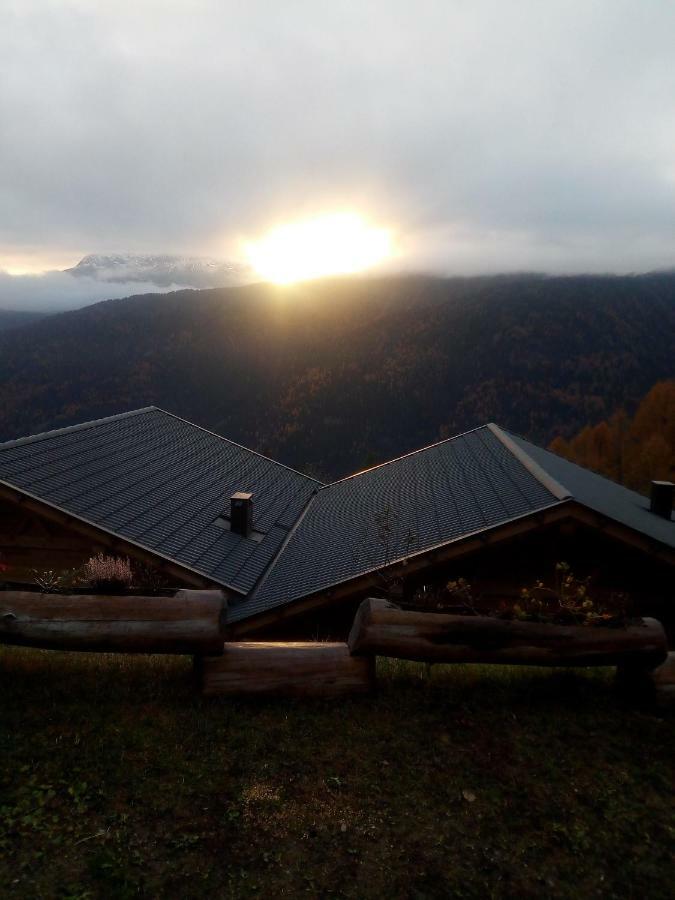 Chalet Niederhaushof Ulten Eksteriør bilde