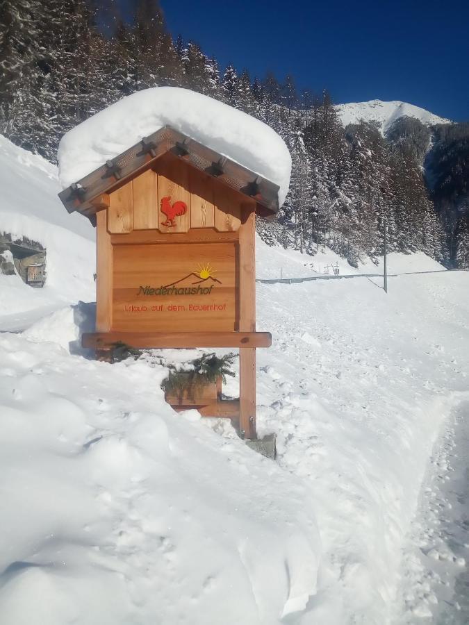 Chalet Niederhaushof Ulten Eksteriør bilde